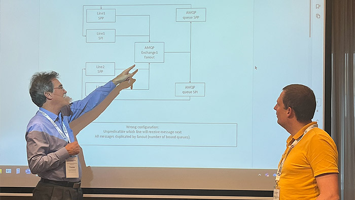 Dmitrii Pesterev at the Hermes IPC Hermes Task Group in October 2025
