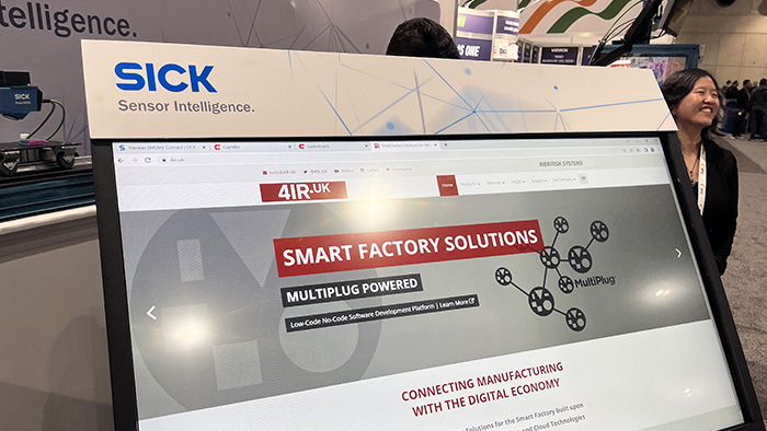 SICK at Apex Expo with SMEMA Hermes Adaptor SICK at Apex Expo with SMEMA Hermes Adaptor