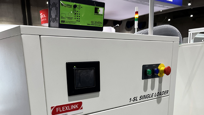 FLEXLINK at the IPC Apex Expo with the SMEMA Hermes Adaptor FLEXLINK at the IPC Apex Expo with the SMEMA Hermes Adaptor