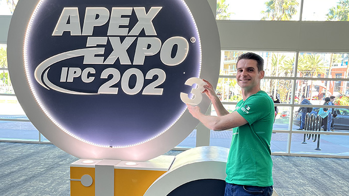 David Graham at IPC Apex Expo 2023 David Graham at IPC Apex Expo 2023